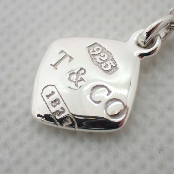 TIFFANY 925 1837 rhombus pendant necklace - Picture 6 of 8